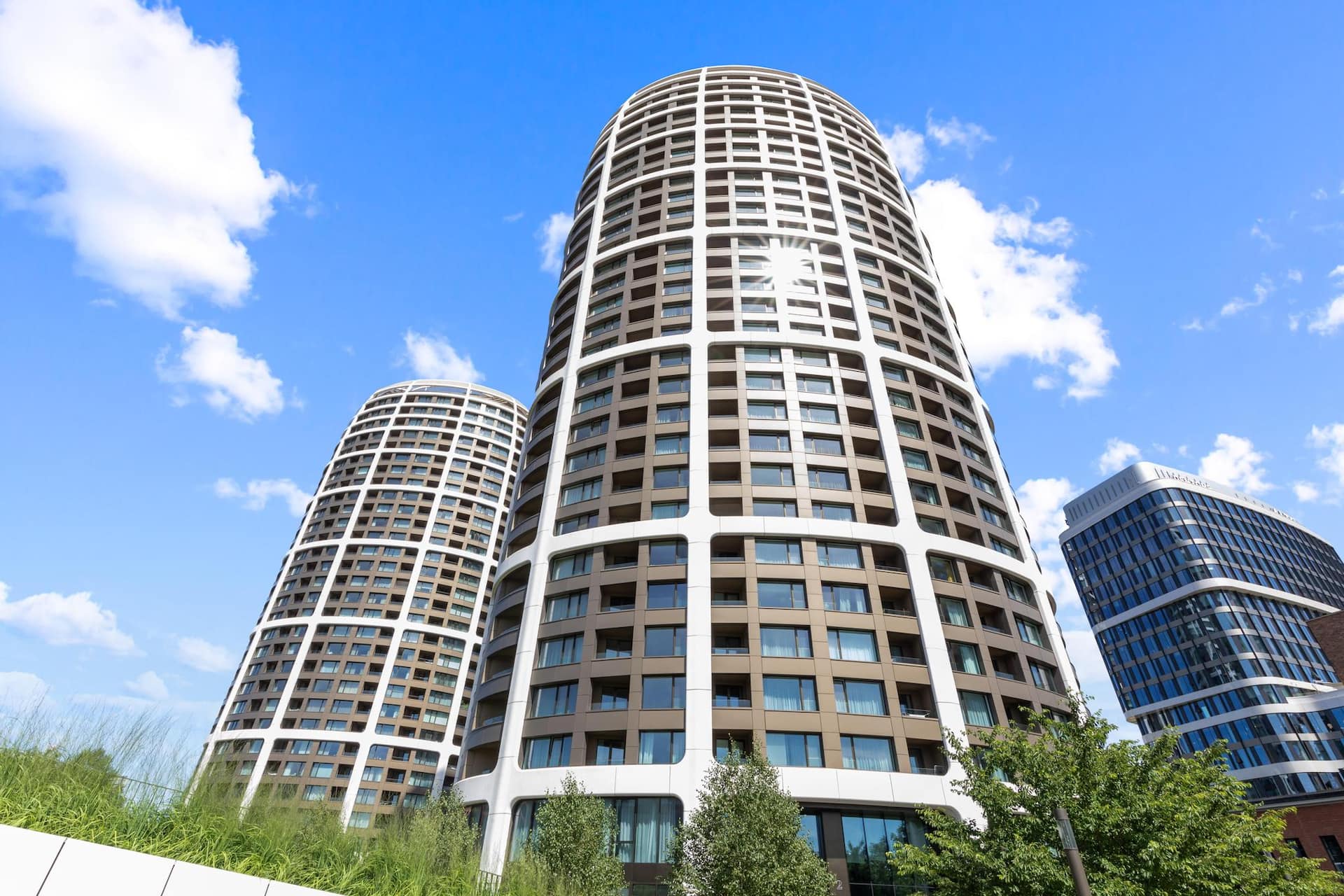 Rezidenčné veže Sky Park v centre Bratislavy
